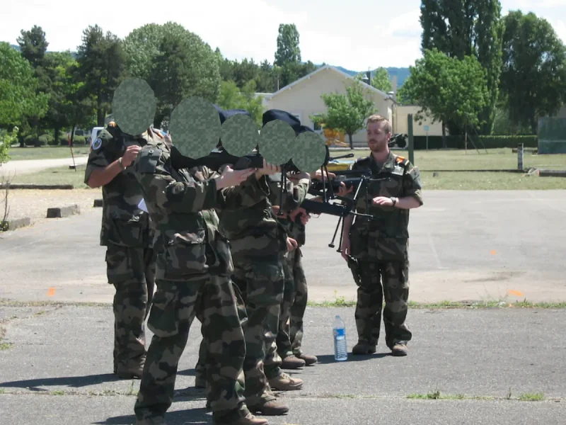 Alexis Hessler dans un contexte d’encadrement et de coordination au sein de l’Armée de l’Air et de l’Espace.